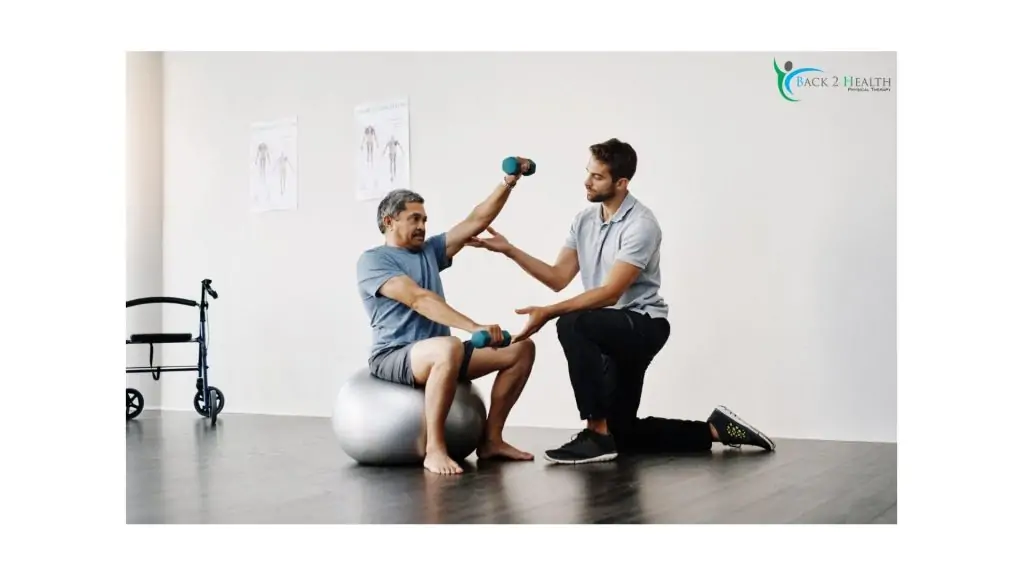 Patient receiving personalized physical therapy services for pain relief and recovery.
